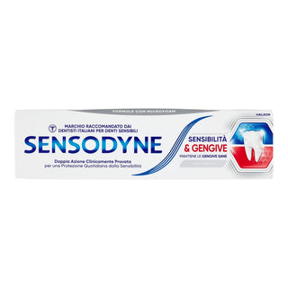 Sensodyne Λευκαντική Οδοντόκρεμα για Ευαισθησία & Ούλα 75 ml 