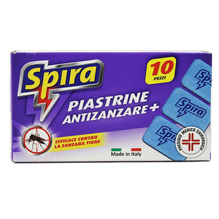 Spira Piastrine Anti-Zanzara 10 pz — Insetticida