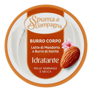 Spuma di Sciampagna Burro Corpo Mandorla 200 ml — Crema corpo