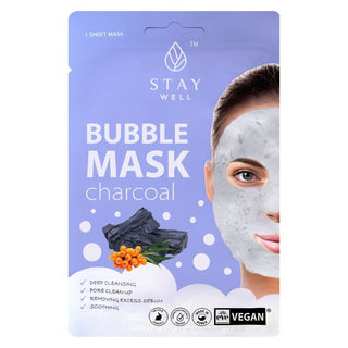 Stay Well Maschera Detergente Bolle Carbone — Maschera viso