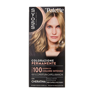 Syoss Permanent Cool Color 7_6 Beige Blond 