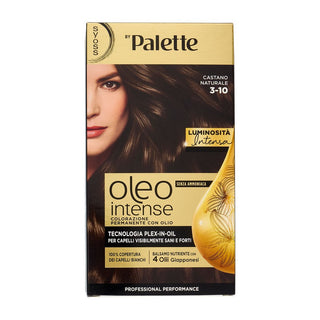 Syoss Oleo Intense Sem Amoníaco Coloração Permanente Com Óleo Castanho Natural 3-10 
