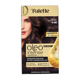 Syoss Oleo Intense Sem Amoníaco Coloração Permanente Com Óleo Castanho Chocolate 4-86 