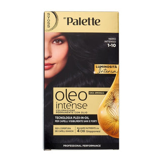 Syoss Oleo Intense Sem Amónia Coloração Permanente Com Óleo Preto Intenso 1-10 