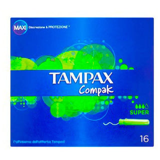 Tampax Tamponer Compak Super 16 Tamponer 