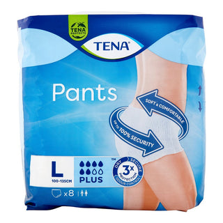 Tena Lady Pans Plus Slipeinlagen Größe L Packung mit 8 Stück 