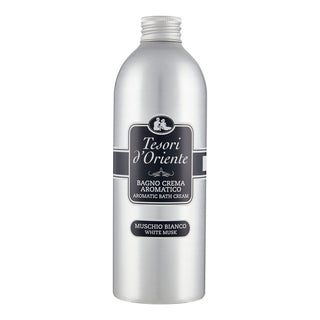 Tesori d'oriente Bagno Crema Muschio Bianco 500 ml — Bagnoschiuma