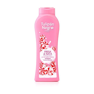 Tulipán negro Bagnoschiuma Fresa & Nata 650 ml — Bagnoschiuma