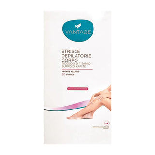 Vantage Strisce Depilatorie Corpo 20 pz — Strisce depilatorie