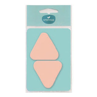 Vantage Spugnette Lattice Triangolari 2 Pz — Spugnette trucco