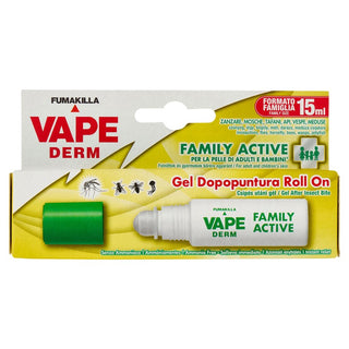 Vape Derm Family Active Gel Dopopuntura Roll On 15 ml — Gel dopopuntura