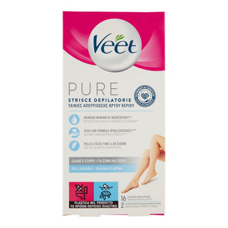 Veet Minima 16 Depilačních Pásků na Tělo a Nohy 