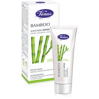 Venus Maschera Viso Detox Al Concentrato Di Bamboo 40 ml — Maschera Viso