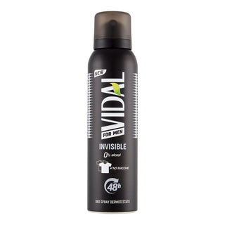 Vidal Vidal Onzichtbare Deo Spray Voor Mannen 150Ml 