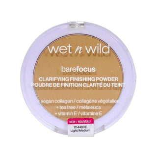 Wet N Wild Kirkastava puuteri Barefocus 480E Light_Medium 
