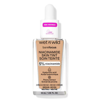 Wet N Wild Bare Focus Niacinamide 6319E Crème Beige 