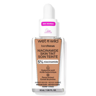 Wet N Wild Bare Focus Niacinamide 6321E Jantarová béžová 