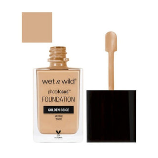 Wet N Wild Photofocus make-up - E368C Středně teplý zlatý béžový 