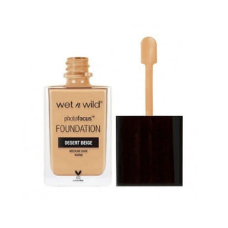 Wet n Wild Fondotinta Photofocus E372C Desert Beige — Fondotinta