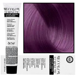 Be Hair Be Color Tinta Capelli 12 Minuti 5,2 Castano Chiaro Viola 100 ml — Tinta Capelli