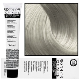 Be Hair Be Color Tinta per Capelli 12 minuti 100ml 10,1 Biondo Chiarissimo Cenere Extra — Tinta per capelli