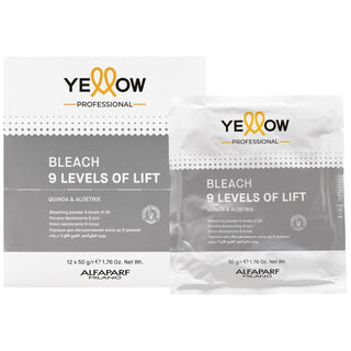 Alfaparf Yellow Bleach 9 Aufhellungsstufen 12x50g 