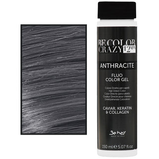 Be Hair Be Color Crazy Gel Toner pour Cheveux 150ml Anthracite | Anthracite 