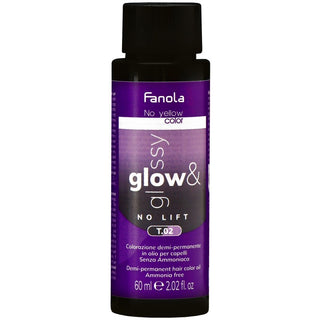 Fanola لا للأصفر Glow&تونر لامع 60 مل T.02 