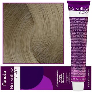 صبغة شعر Fanola No Yellow Color 100مل 8 ICE - أشقر فاتح ثلجي 