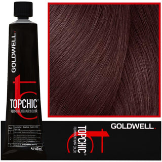 헤어 염색약 Goldwell Topchic 60ml 5-RB 미디엄 레드 브라운 