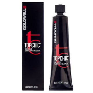 헤어 염색약 Goldwell Topchic 60ml 5-BP 세련된 진주빛 중간 갈색 