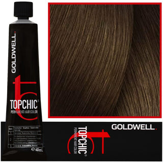 헤어 컬러 Goldwell Topchic 60ml 7-BG 미디엄 골든 베이지 블론드 