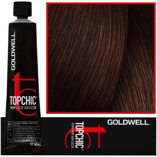 헤어 염색약 Goldwell Topchic 60ml 6-BP 세련된 펄 라이트 브라운 