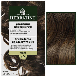Herbatint Permanent Hårfärg Gel 170ml 7N | Blond 