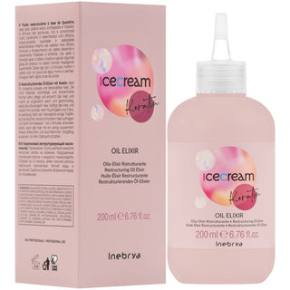 Inebrya Ice Cream Keratin Elixir Olja 200ml 