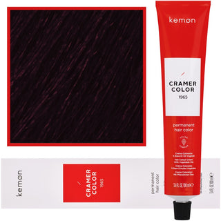 Kemon Cramer Color 4,77 Castano Viola Intenso 100ml — Tinta per capelli