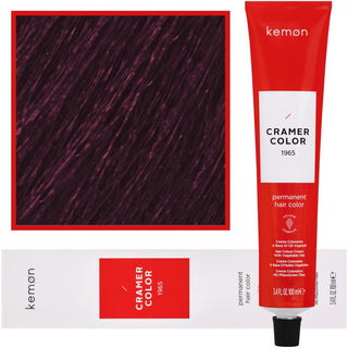 Kemon Cramer Color 6,77 Biondo Viola Scuro Intenso 100ml — Tinta per capelli