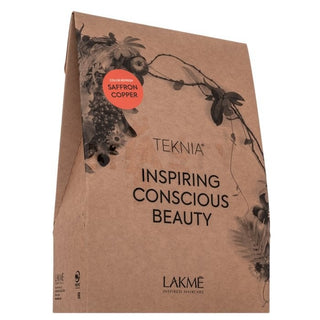 Lakmé Teknia Color Refresh Saffron Copper Kit 300+250ml — Kit trattamento colore