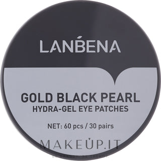 Lanbena Svarta ögonplåster 60 stycken 
