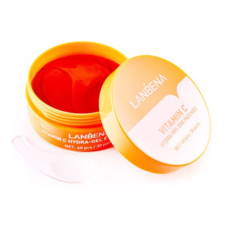 Lanbena Ögonlappar Orange 60 stycken 