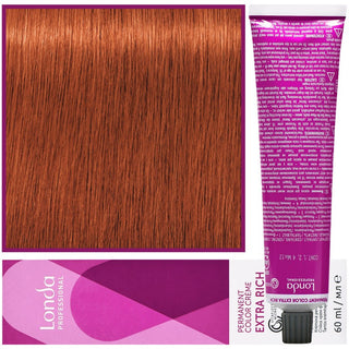 Hårfarve Londa Color 60ml 7/4 Mellemblond Kobber 