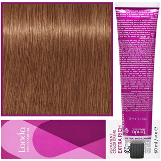 Hårfarve Londa Color 60ml 7/77 Mellemblond Intens Kastanje 