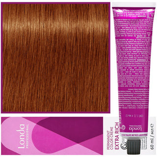 Hårfarve Londa Farve 60ml 8/43 Lys gylden kobberblond 