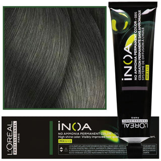 Loreal Inoa Hair Dye 60ml 7.17 Ash Blonde - Metallic 