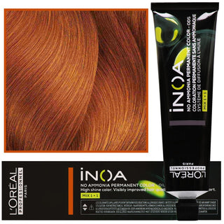 Loreal Inoa hårfarve 60ml 7.44 Intens Kobberblond 