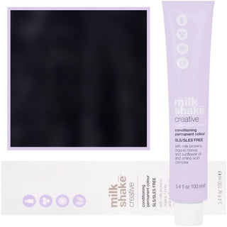 Milk Shake Creative - Hårfarve 100 ml 1.7 | 1V || Sort Violet 