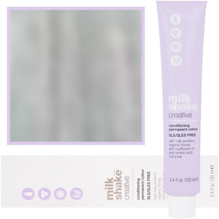 Milk Shake Creative - Hårfarve 100 ml 10.17 | 10AV || Platinblond askelilla 