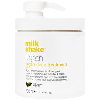 Dybeplejende maske Milk Shake Argan 500 ml 