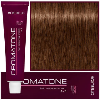 Montibello Cromatone 7.36 Biondo Castano Dorato Medio 60 ml — Tinta Capelli