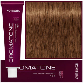 Montibello Cromatone barva na vlasy 60ml 8,36 | Světlá blond hnědá zlatá 